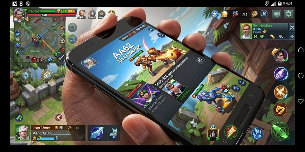Screenshot utama AA62 menampilkan fitur aplikasi Utility yang sederhana dan efisien.