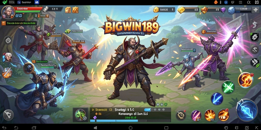 Tampilan gameplay dinamis dan strategis dari <strong>BIGWIN189</strong> yang menarik perhatian.