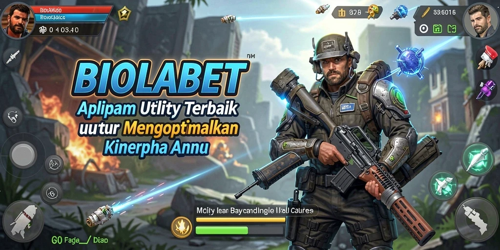Tampilan antarmuka utama BIOLABET yang intuitif dan fungsional.
