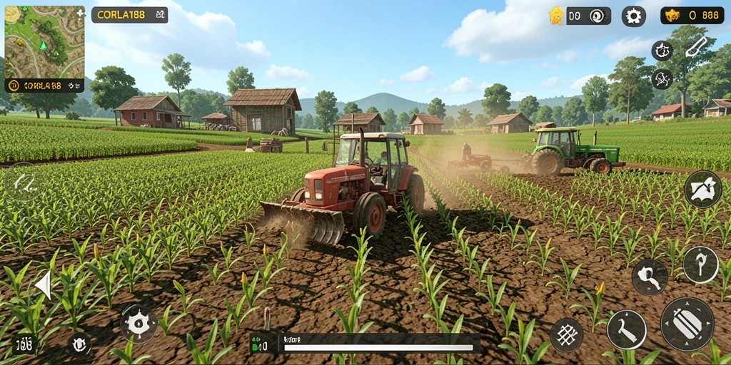 Tangkap momen seru dalam gameplay pertanian yang menyenangkan.