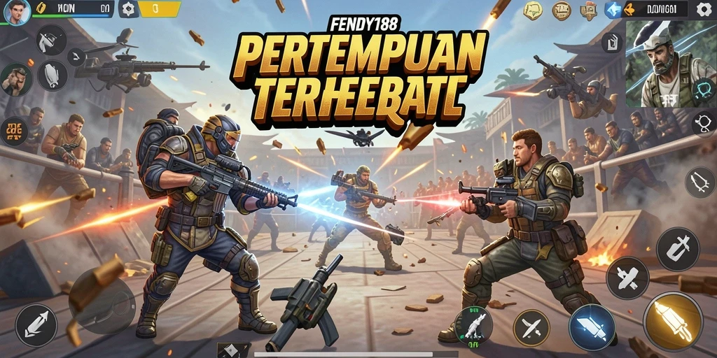 Tangkapan layar dari gameplay seru FENDY188 dalam pertempuran Battle Royale.