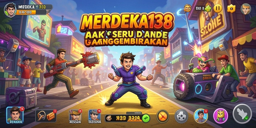 Tampilan gameplay seru dan tantangan di MERDEKA138.