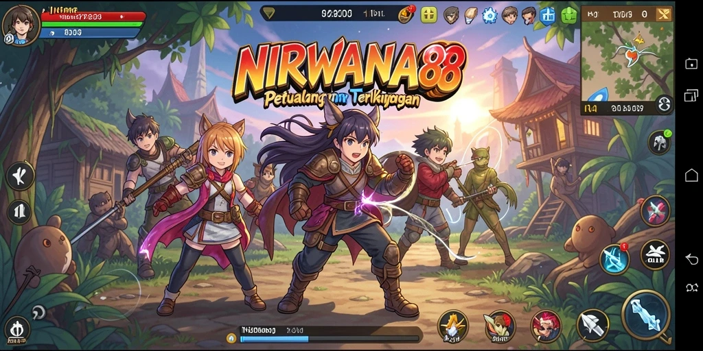 Gameplay menarik NIRWANA88 dengan karakter Anime yang menawan.
