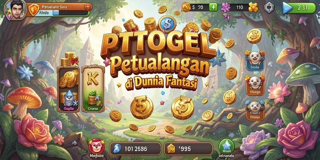 Screenshot utama PTTOGEL menampilkan aksi mendebarkan dalam gameplay Adventure.
