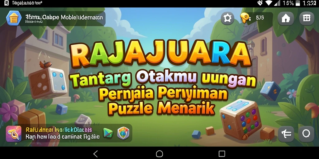 Gameplay seru RAJAJUARA dengan berbagai tantangan Puzzle.