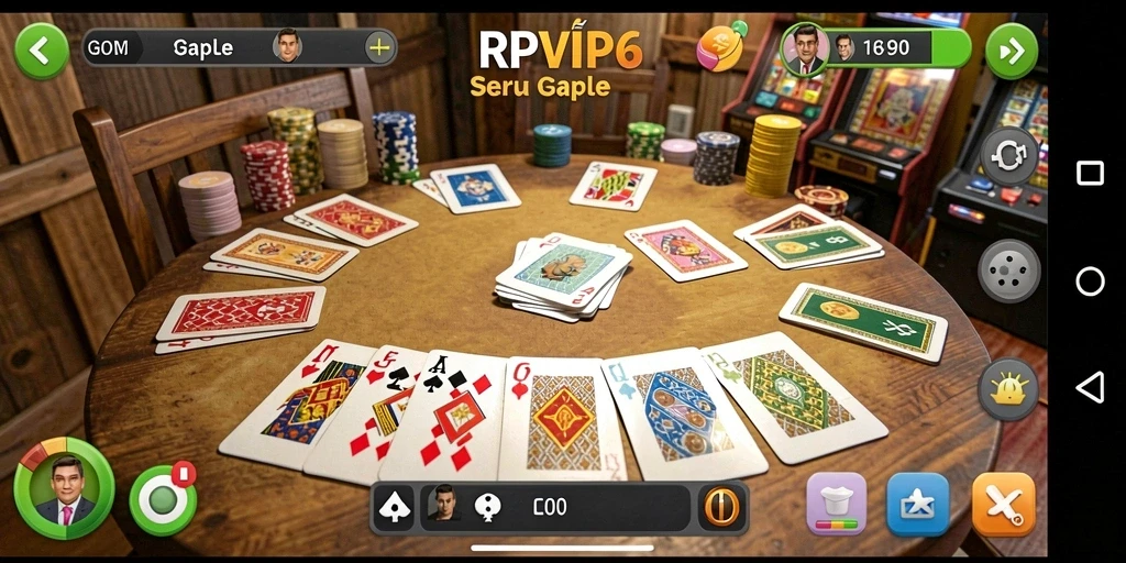 Tampilan gameplay RPVIP6 yang seru dan interaktif.