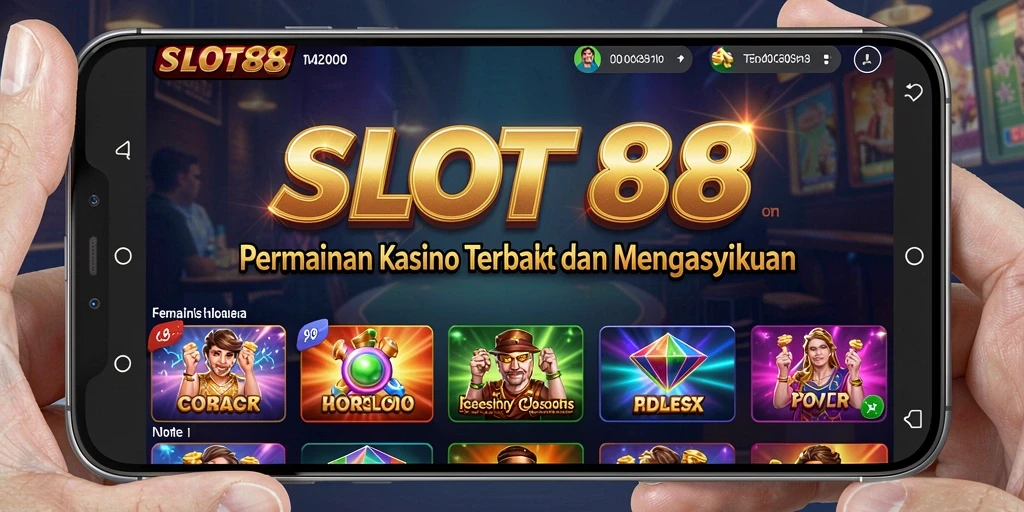 Tangkapan layar dari permainan SLOT88 menunjukkan grafik yang menakjubkan dan fitur menarik.