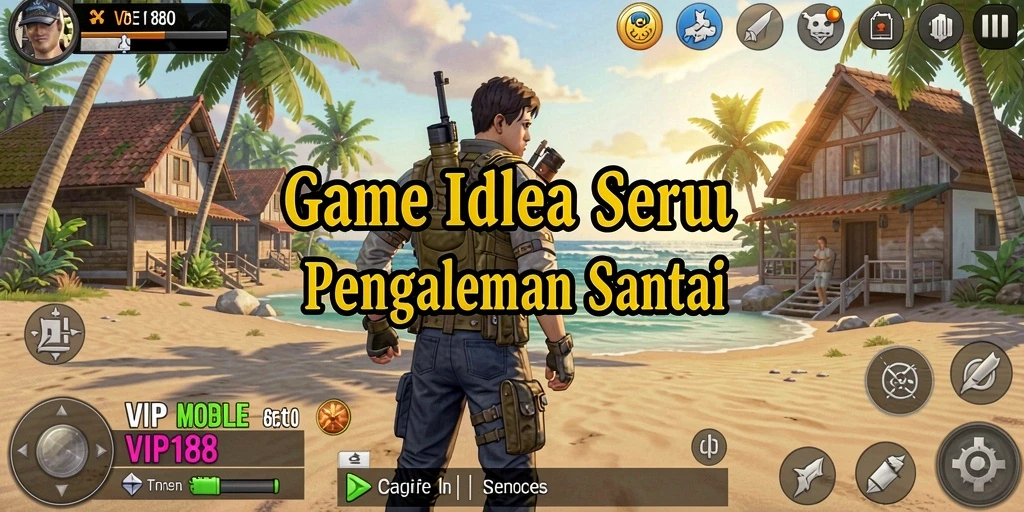 Tampilan gameplay menarik dan santai dari VIP188.